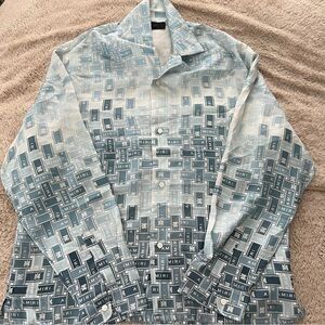AMIRI Men’s Gradient Tape Pj Shirt | US Size 50